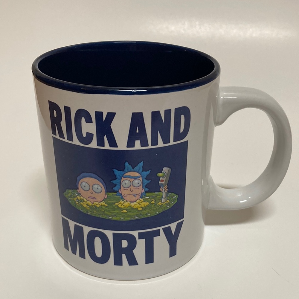 Cartoon Network Rick and Morty Mug Adult Swim 16 oz